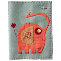 Image de Protège carnet de santé Eléphant