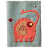 Image de Protège carnet de santé Eléphant