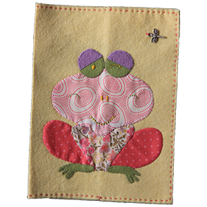 Image de Protège carnet de santé Grenouille